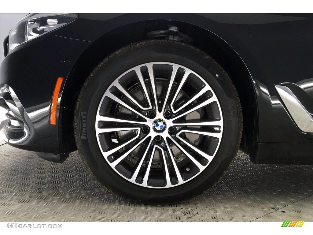 2020 5 Series 530i Sedan - Jet Black / Black photo #12