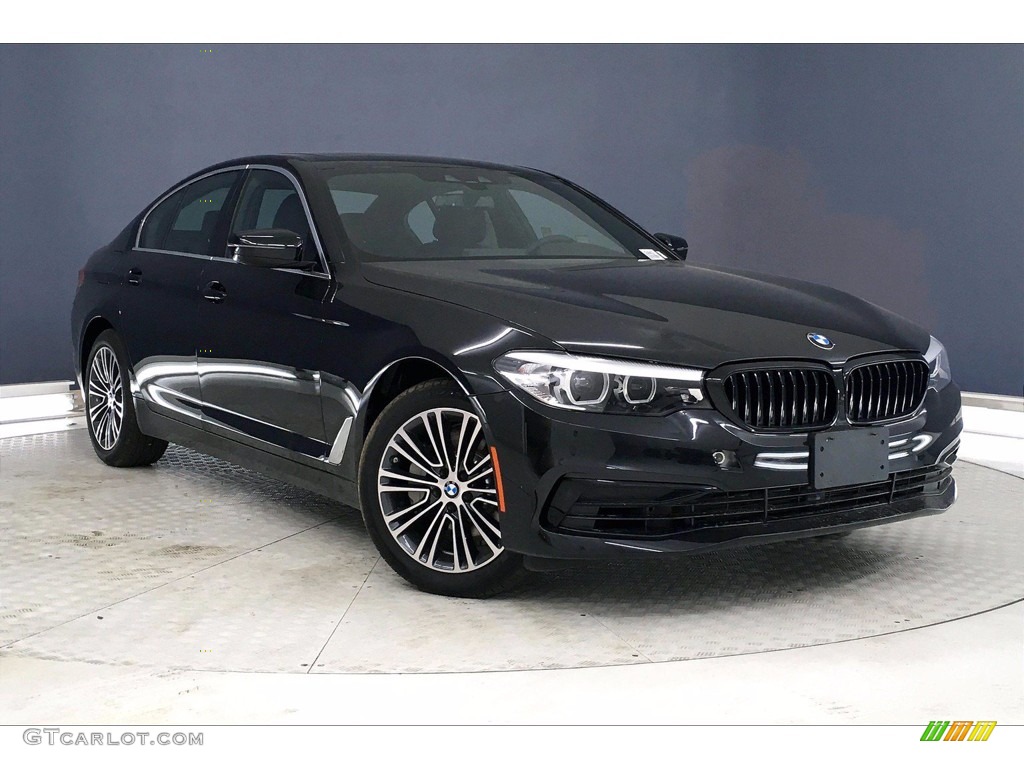 2020 5 Series 530i Sedan - Jet Black / Black photo #19