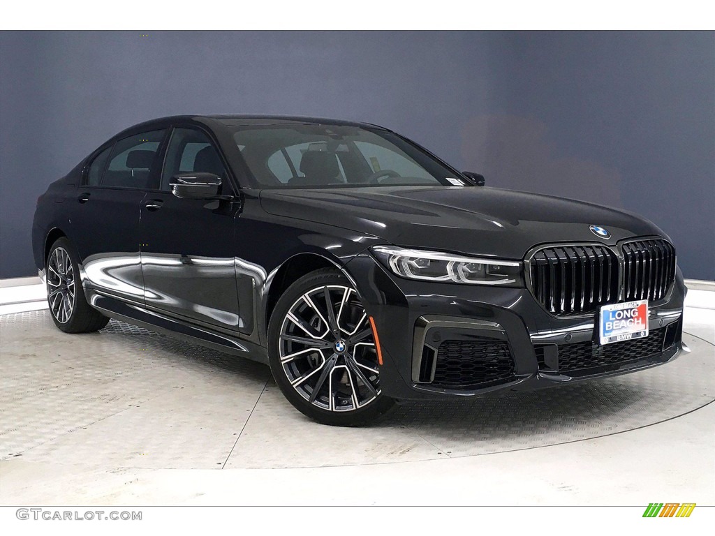 2021 7 Series 740i Sedan - Black Sapphire Metallic / Black photo #19