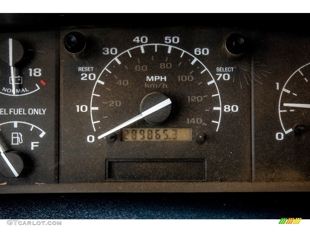 1996 Ford F250 XL Extended Cab 4x4 Gauges Photos