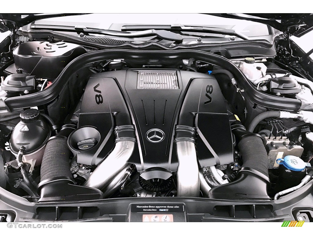 2017 Mercedes-Benz CLS 550 4Matic Coupe 4.7 Liter DI biturbo DOHC 32-Valve VVT V8 Engine Photo #139533085