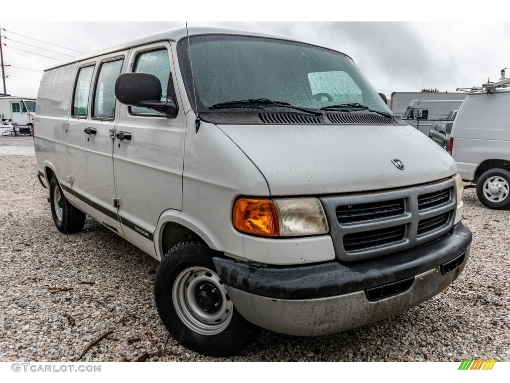 1999 Ram Van 1500 Commercial - Bright White / Mist Gray photo #1