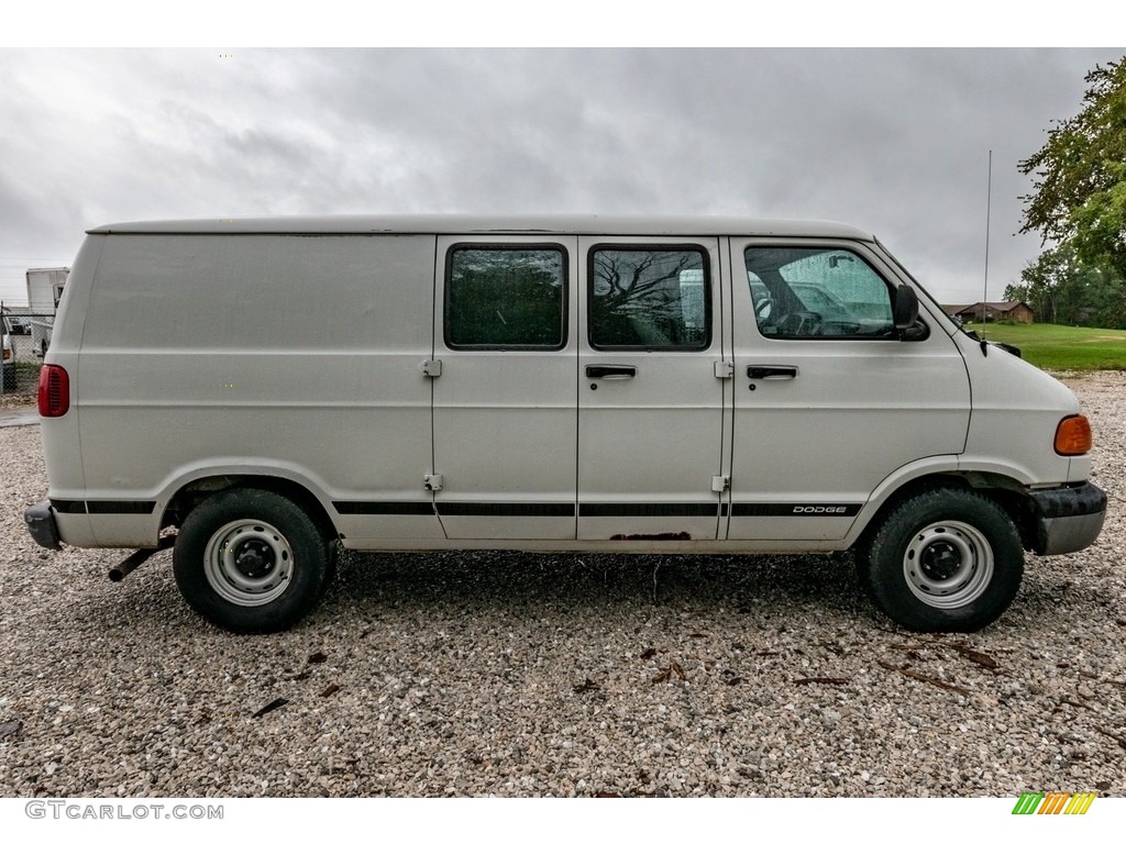 1999 Ram Van 1500 Commercial - Bright White / Mist Gray photo #3