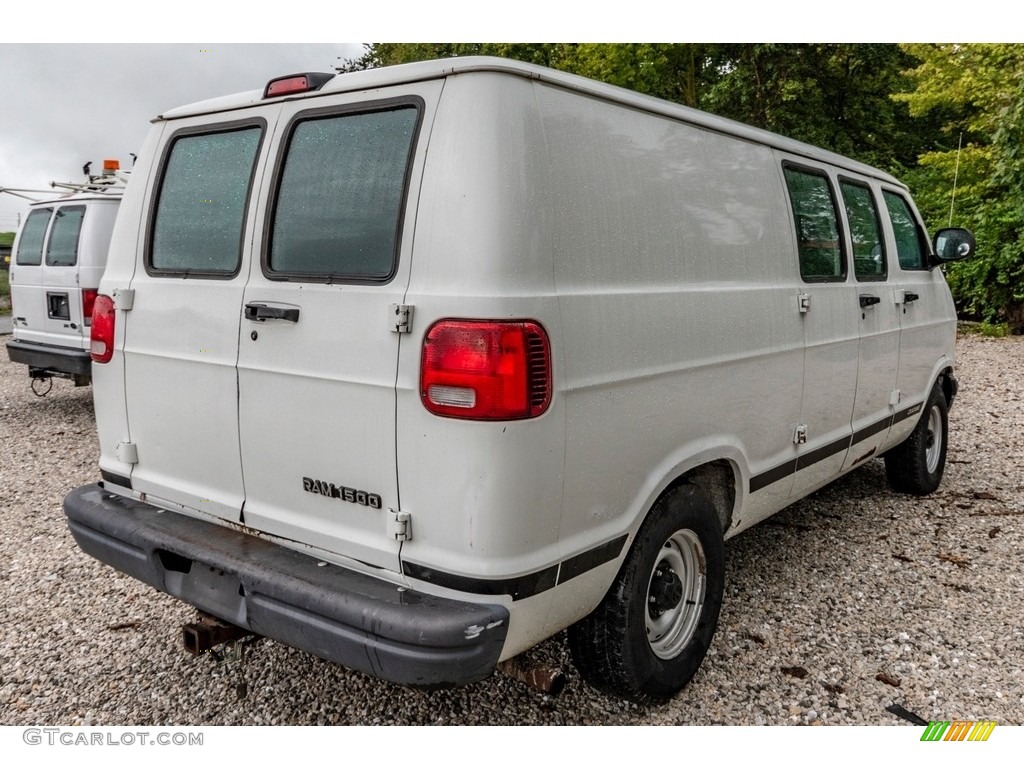 1999 Ram Van 1500 Commercial - Bright White / Mist Gray photo #4