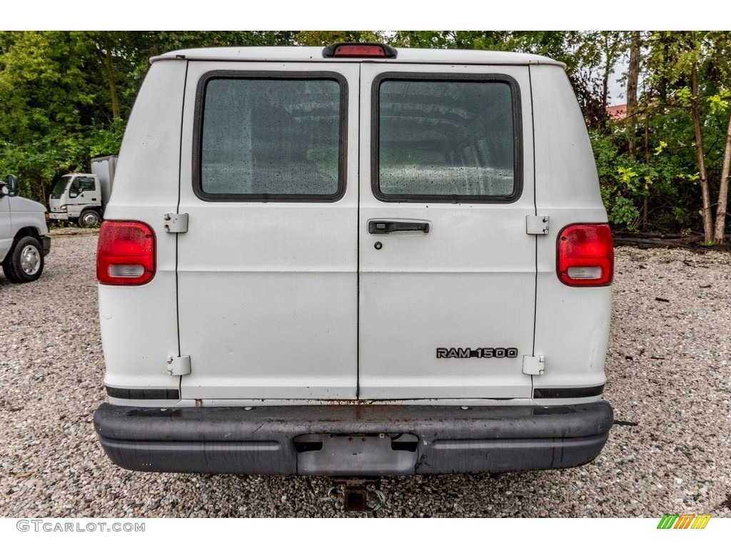 1999 Ram Van 1500 Commercial - Bright White / Mist Gray photo #5