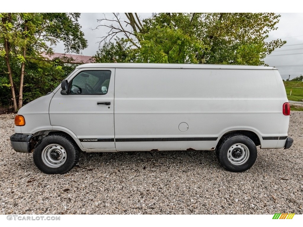 1999 Ram Van 1500 Commercial - Bright White / Mist Gray photo #7