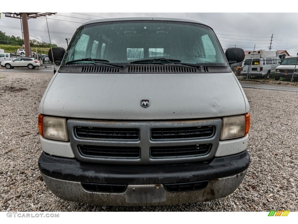 1999 Ram Van 1500 Commercial - Bright White / Mist Gray photo #9