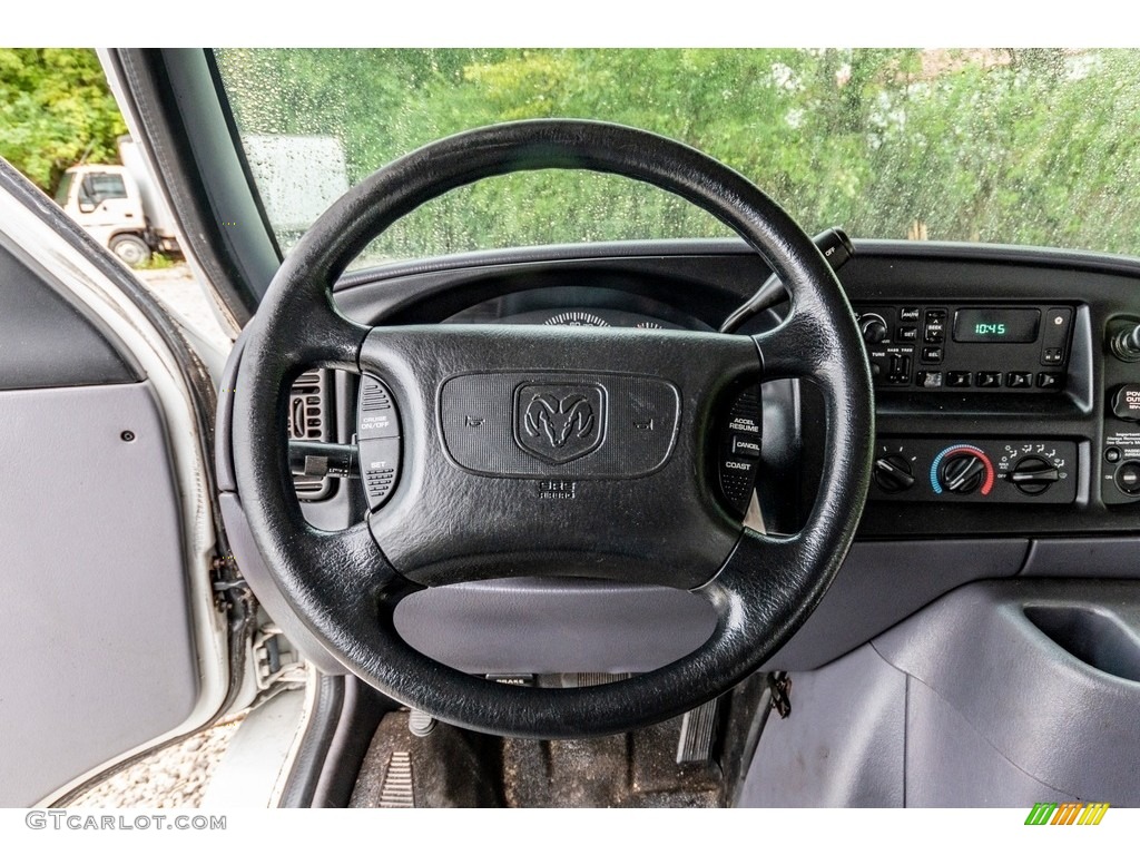 1999 Ram Van 1500 Commercial - Bright White / Mist Gray photo #35