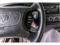 1999 Dodge Ram Van Mist Gray Interior Steering Wheel Photo