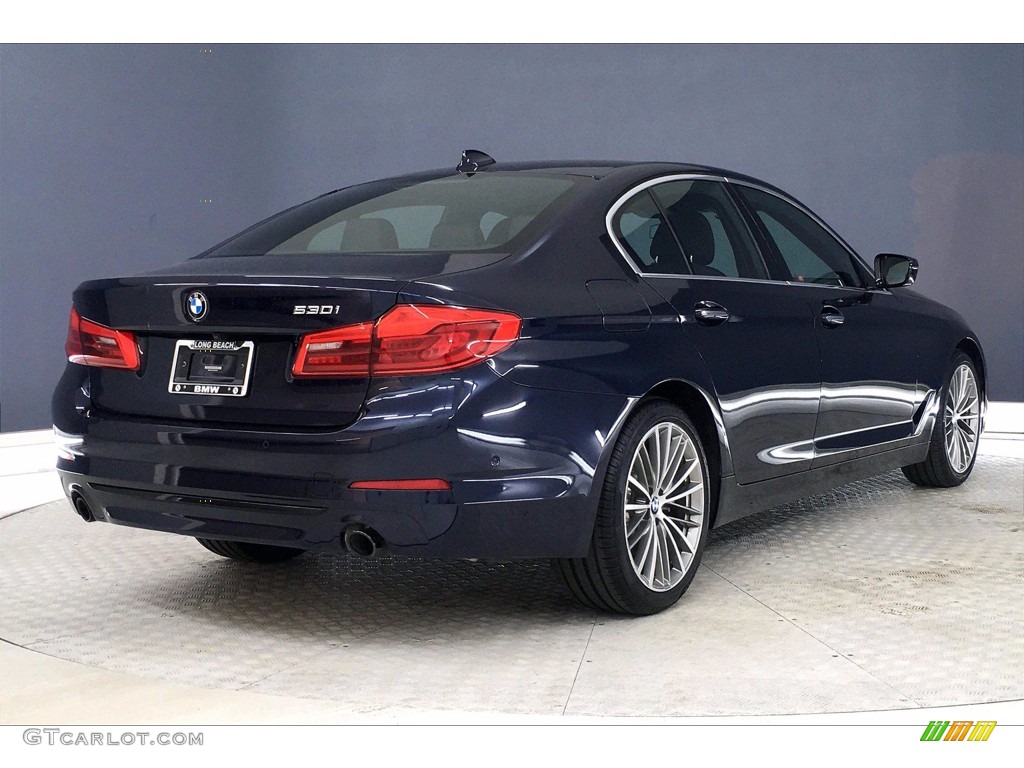 2017 5 Series 530i Sedan - Imperial Blue Metallic / Black photo #13