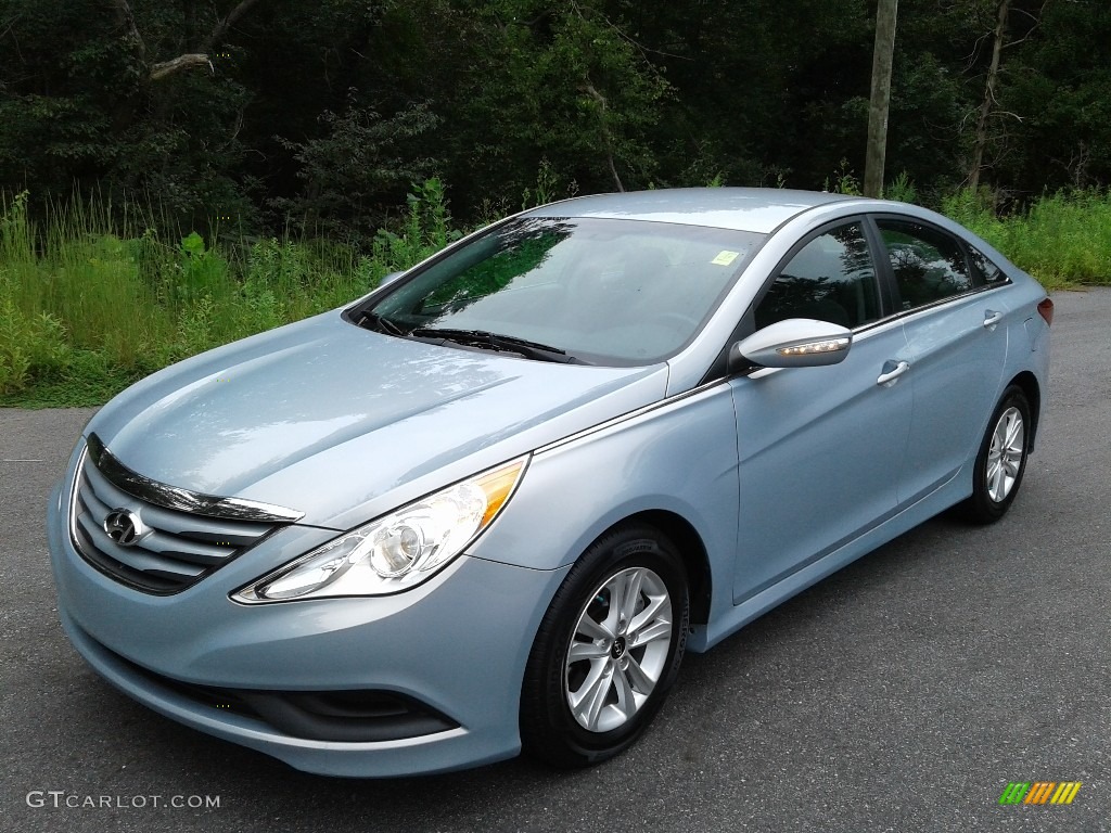 2014 Sonata GLS - Iridescent Silver Blue Pearl / Gray photo #3