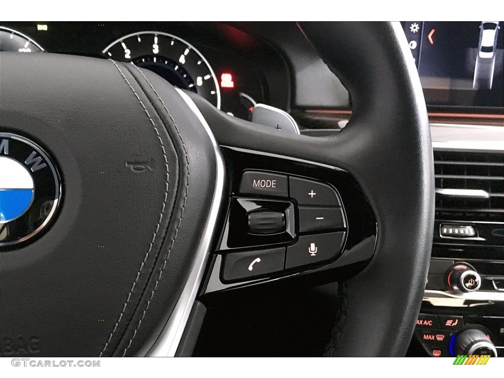 2017 5 Series 530i Sedan - Imperial Blue Metallic / Black photo #19