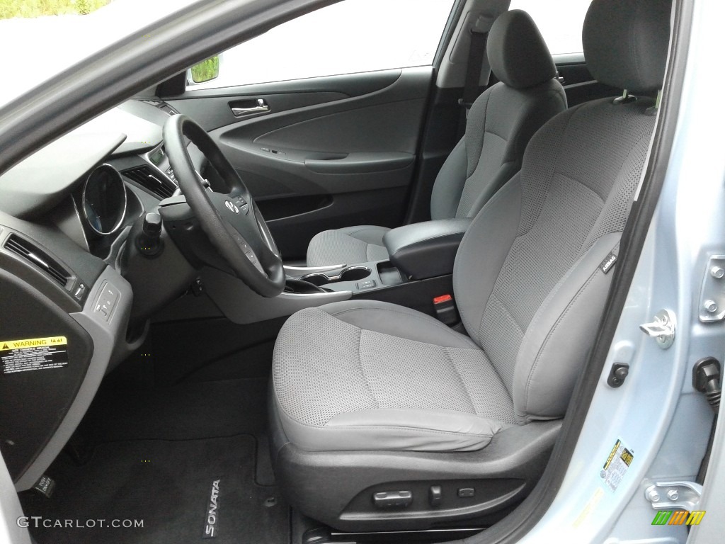 2014 Sonata GLS - Iridescent Silver Blue Pearl / Gray photo #11
