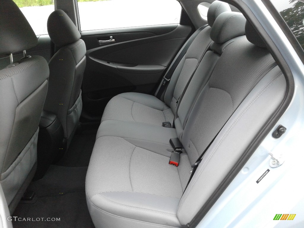 2014 Sonata GLS - Iridescent Silver Blue Pearl / Gray photo #13