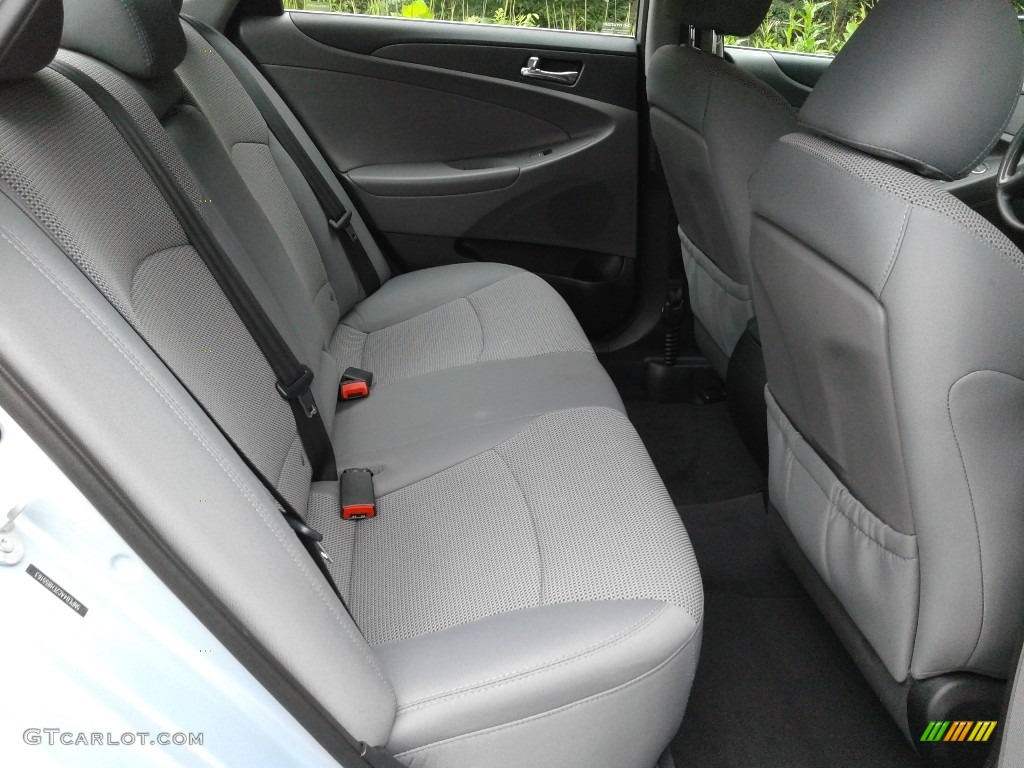 2014 Sonata GLS - Iridescent Silver Blue Pearl / Gray photo #15