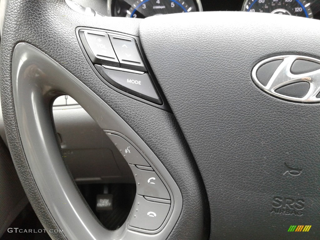 2014 Sonata GLS - Iridescent Silver Blue Pearl / Gray photo #18
