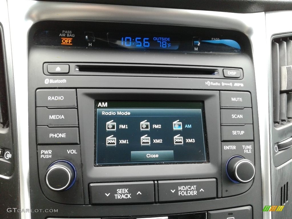 2014 Sonata GLS - Iridescent Silver Blue Pearl / Gray photo #21