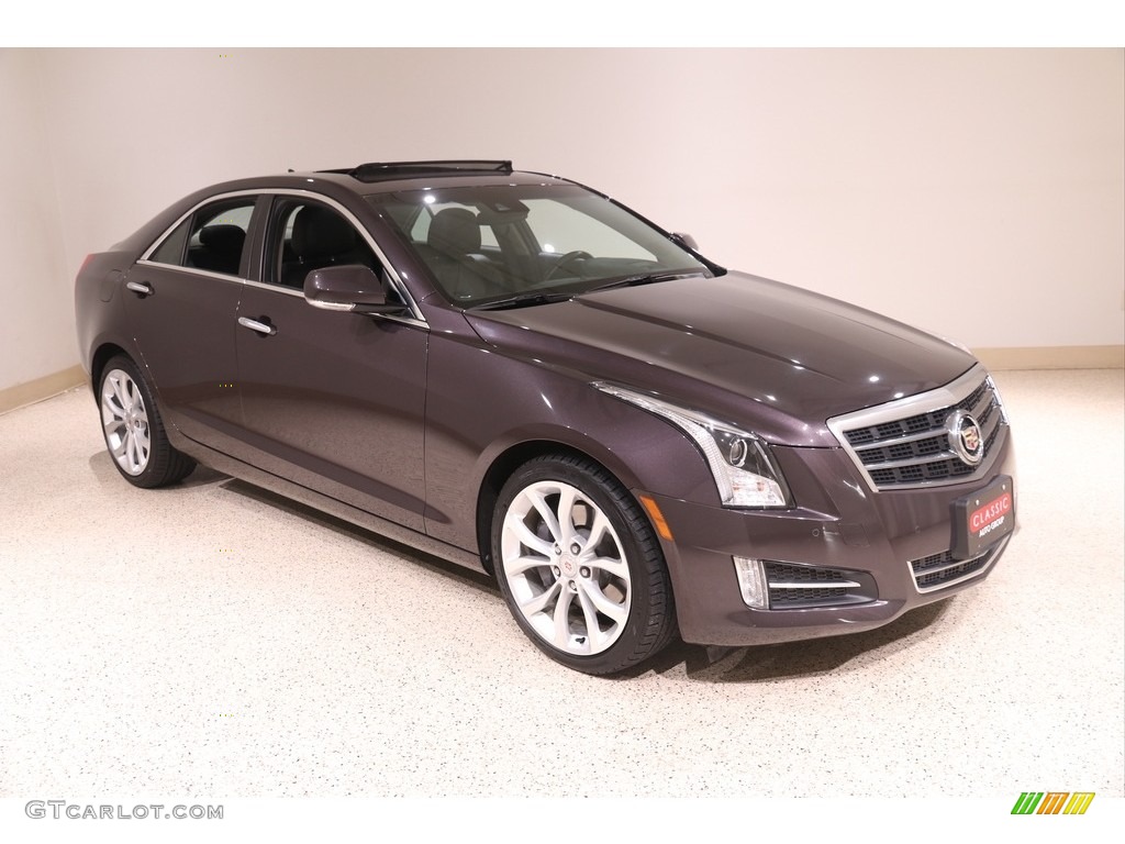2014 ATS 3.6L AWD - Majestic Plum Metallic / Jet Black/Jet Black photo #1