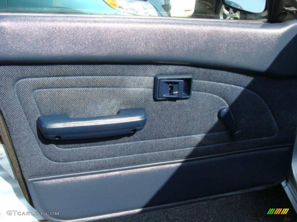 1992 Corolla DX Sedan - Ice Blue Pearl Metallic / Blue photo #6