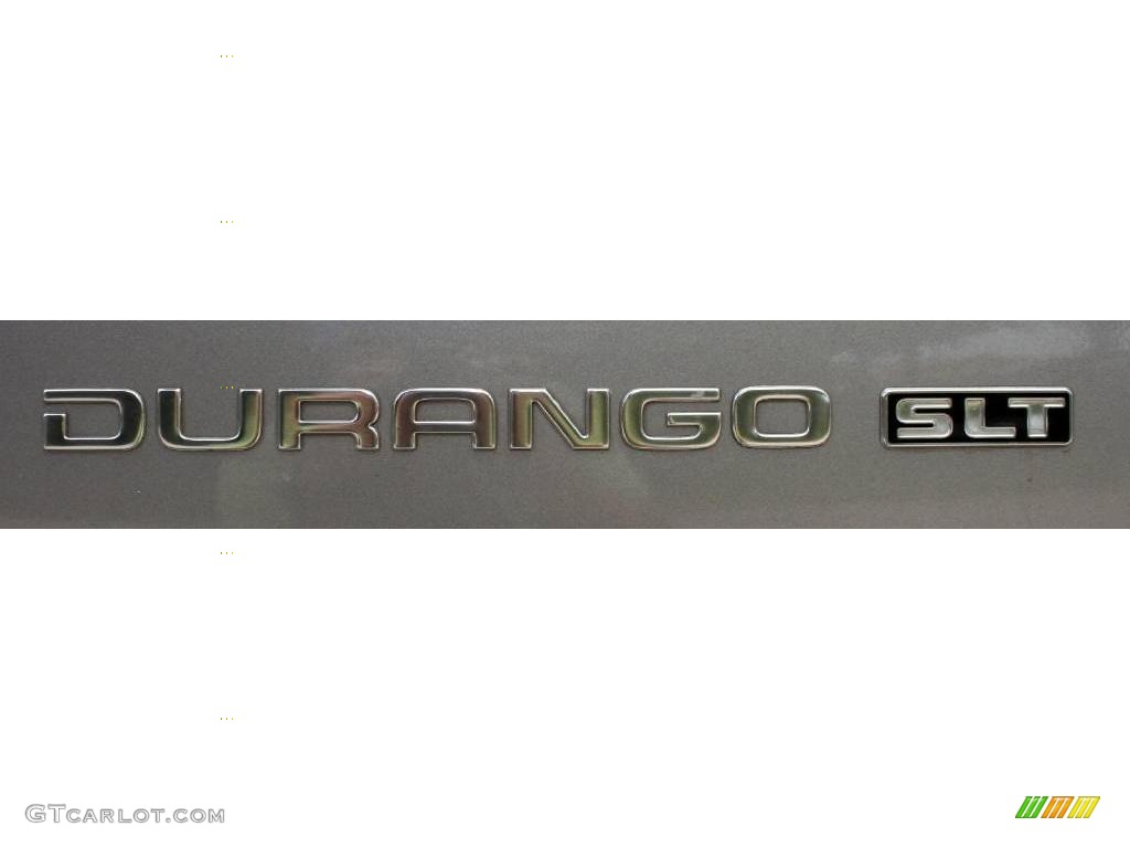 2000 Durango SLT - Light Driftwood Satin Glow / Agate Black photo #20
