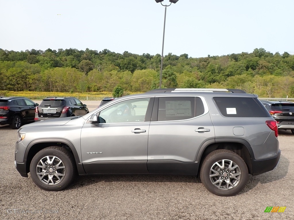 2021 Acadia SLE AWD - Satin Steel Metallic / Jet Black photo #9