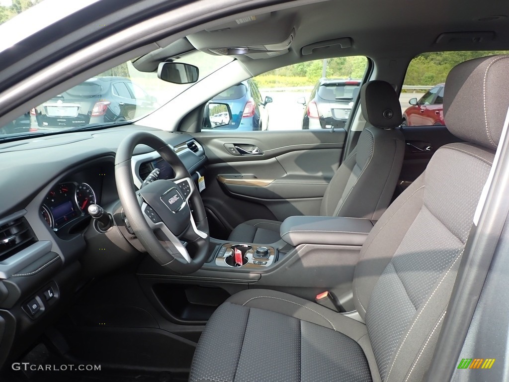 Jet Black Interior 2021 GMC Acadia SLE AWD Photo #139536425