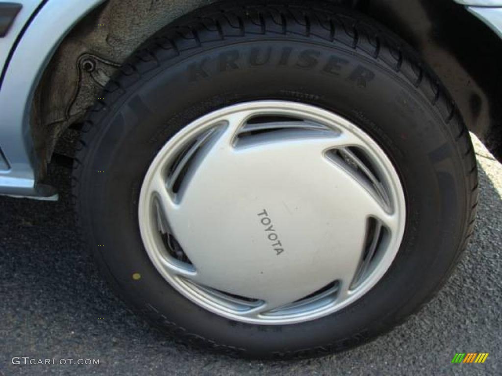 1992 Corolla DX Sedan - Ice Blue Pearl Metallic / Blue photo #14