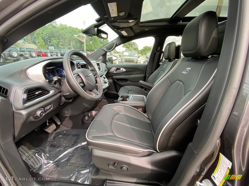 Black Interior 2020 Chrysler Pacifica Hybrid Limited Photo #139537052