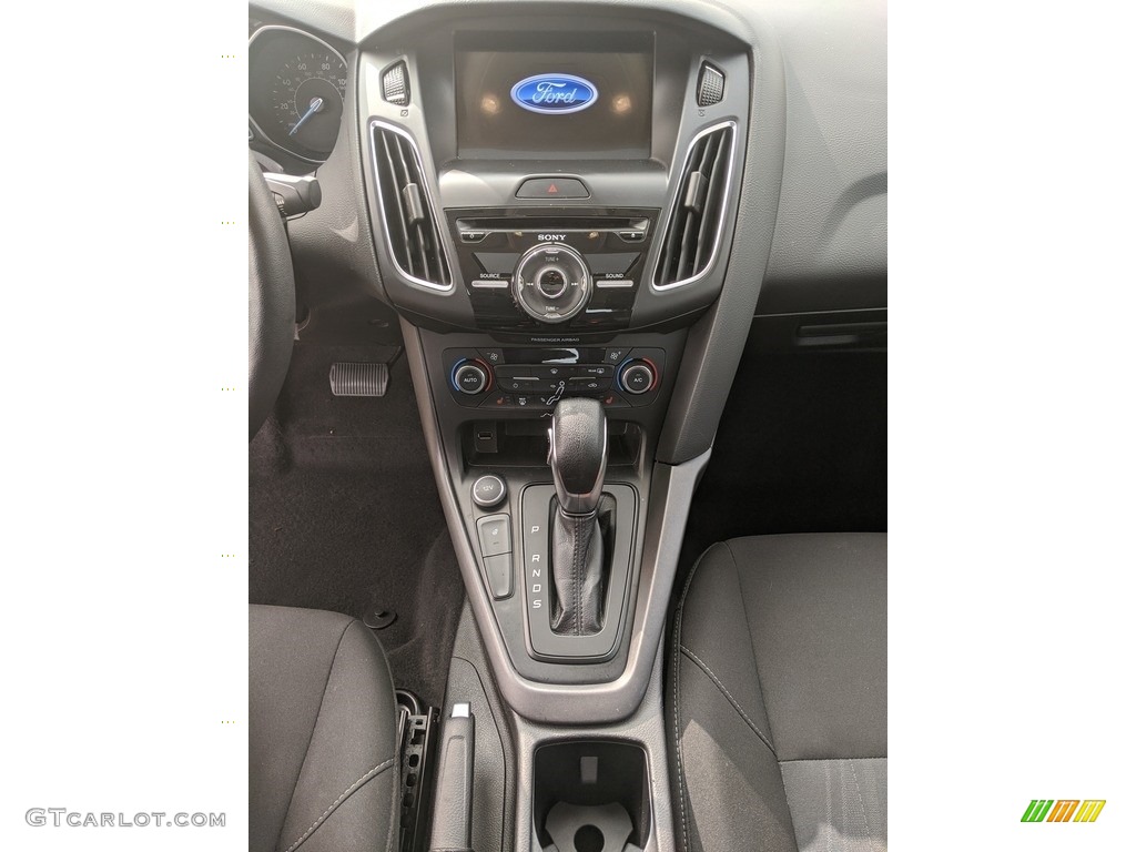 2017 Focus SEL Sedan - Kona Blue / Charcoal Black photo #10