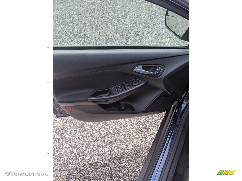 2017 Focus SEL Sedan - Kona Blue / Charcoal Black photo #12