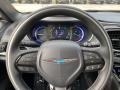 Black 2020 Chrysler Pacifica Hybrid Limited Steering Wheel