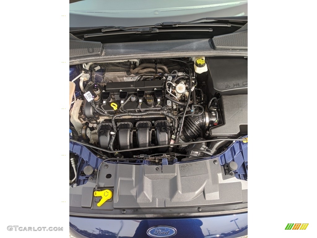 2017 Focus SEL Sedan - Kona Blue / Charcoal Black photo #16