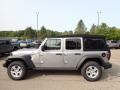 Billet Silver Metallic 2021 Jeep Wrangler Unlimited Sport 4x4 Exterior