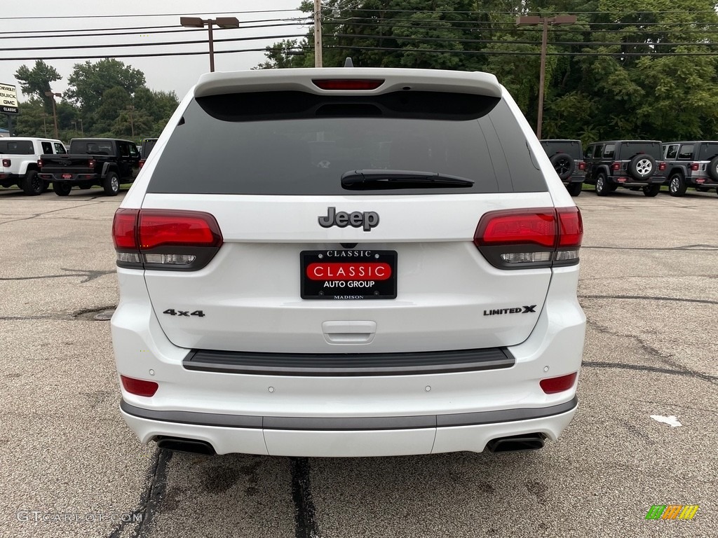 2020 Grand Cherokee Limited 4x4 - Bright White / Black photo #10