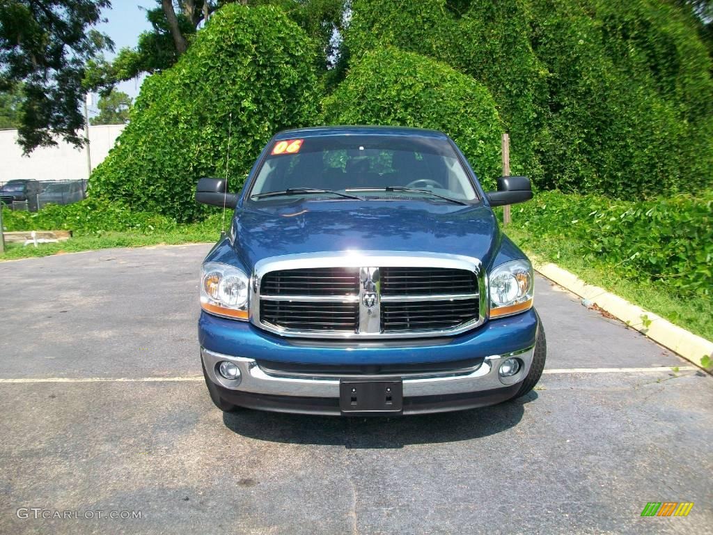 2006 Ram 1500 SLT Mega Cab - Atlantic Blue Pearl / Medium Slate Gray photo #8