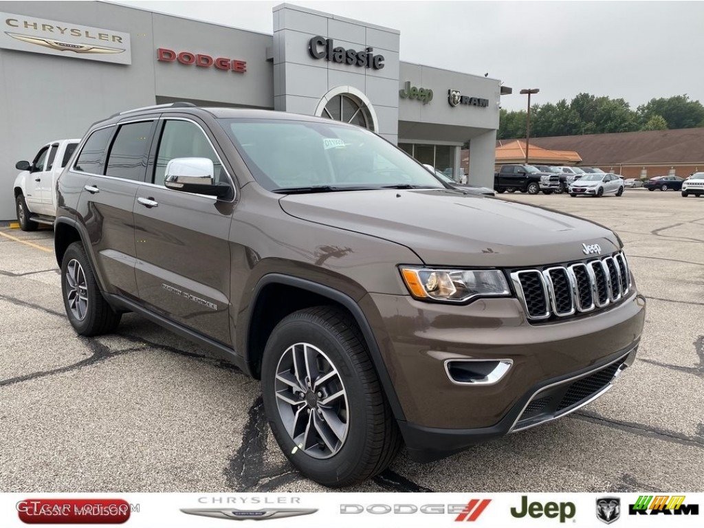 2020 Grand Cherokee Limited 4x4 - Walnut Brown Metallic / Light Frost Beige/Black photo #1