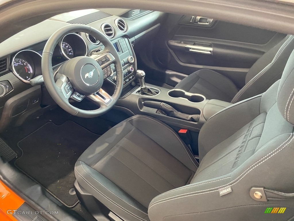 2020 Ford Mustang EcoBoost Fastback Front Seat Photo #139538805