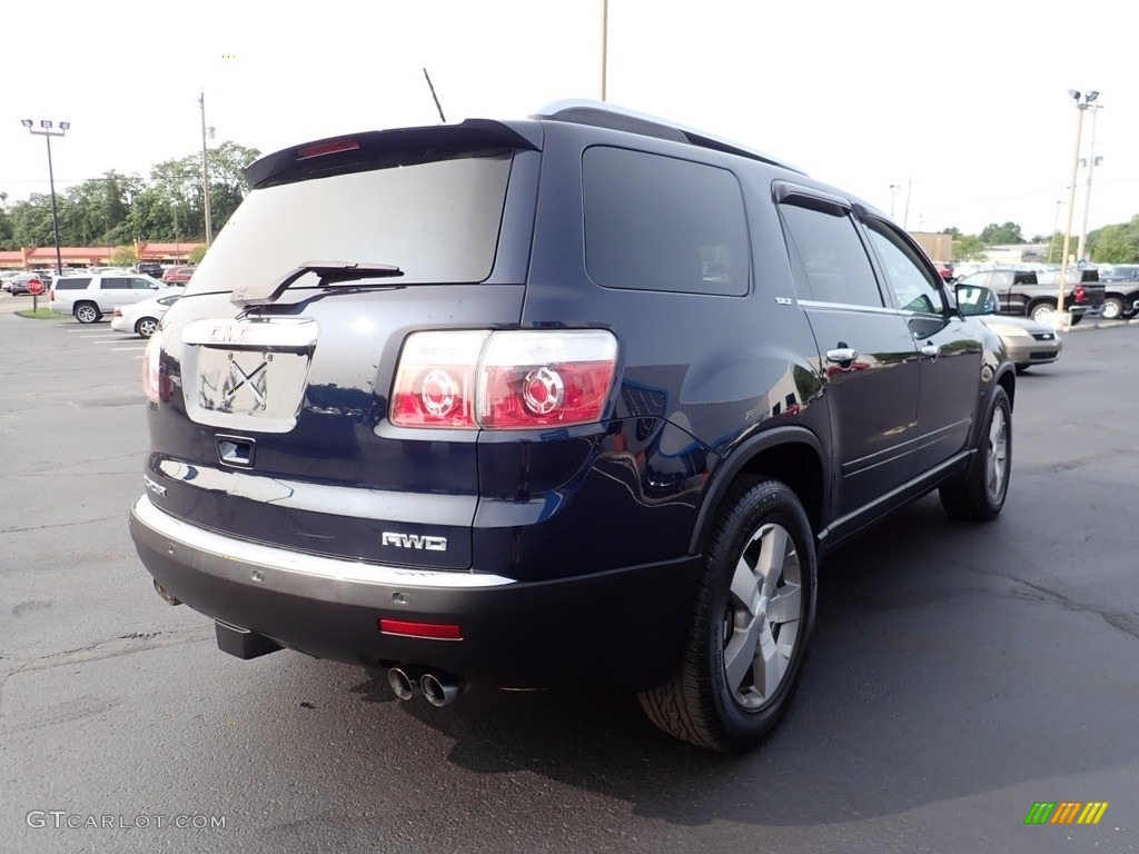 2009 Acadia SLT AWD - Deep Blue Metallic / Ebony photo #8