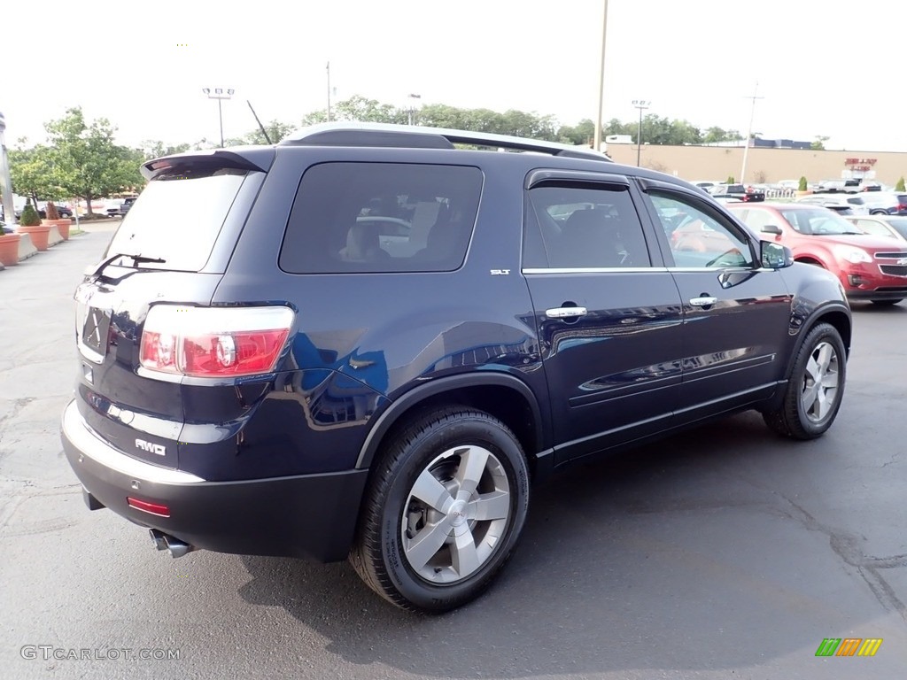 2009 Acadia SLT AWD - Deep Blue Metallic / Ebony photo #9