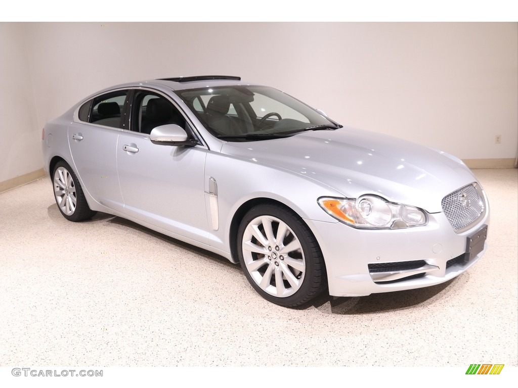 2011 XF Premium Sport Sedan - Liquid Silver Metallic / Warm Charcoal photo #1