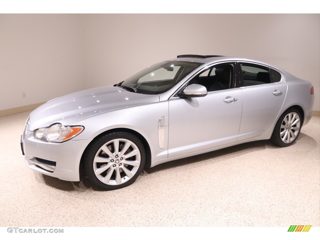 2011 XF Premium Sport Sedan - Liquid Silver Metallic / Warm Charcoal photo #3