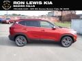 Mars Orange 2021 Kia Seltos S