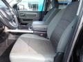Black/Diesel Gray 2015 Ram 1500 Big Horn Crew Cab 4x4 Interior Color
