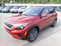 Mars Orange 2021 Kia Seltos S Exterior