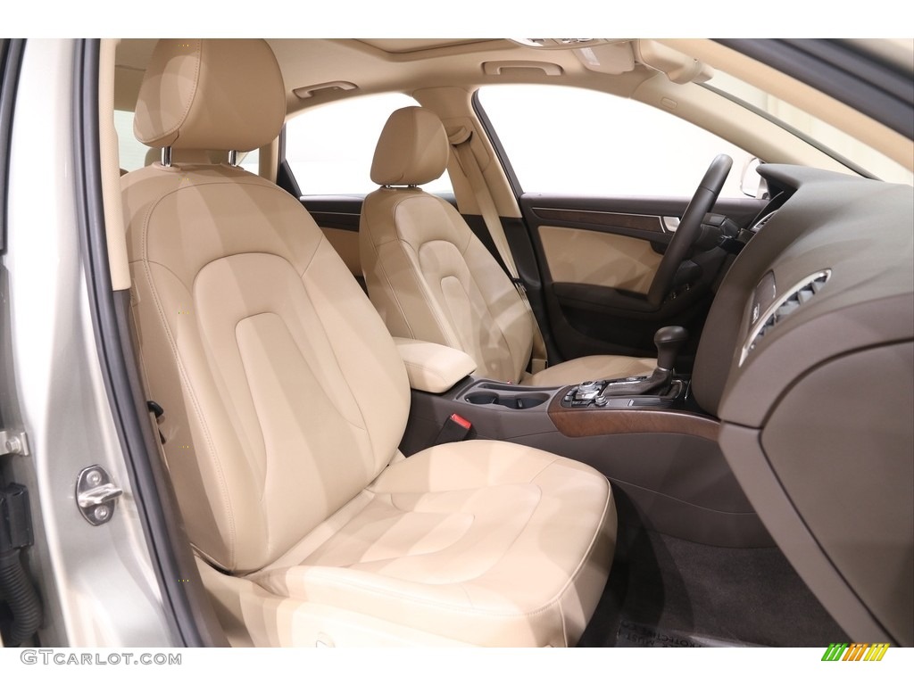 2014 A4 2.0T quattro Sedan - Cuvee Silver Metallic / Velvet Beige/Moor Brown photo #17