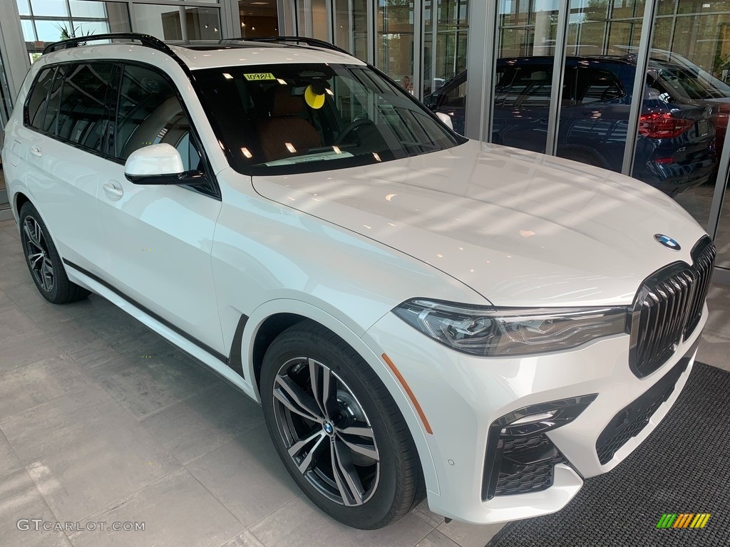 Mineral White Metallic 2021 BMW X7 xDrive40i Exterior Photo #139540254