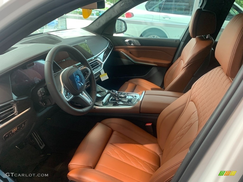 Cognac Interior 2021 BMW X7 xDrive40i Photo #139540290