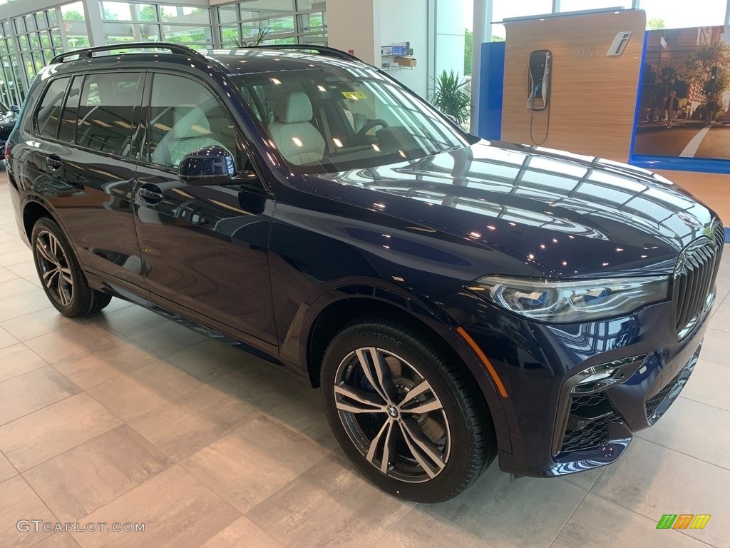 Tanzanite Blue II Metallic 2021 BMW X7 M50i Exterior Photo #139540383