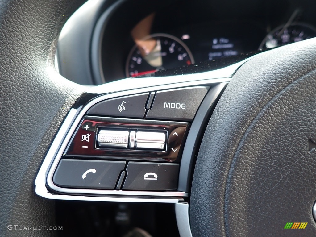 2021 Kia Sportage LX AWD Black Steering Wheel Photo #139541520