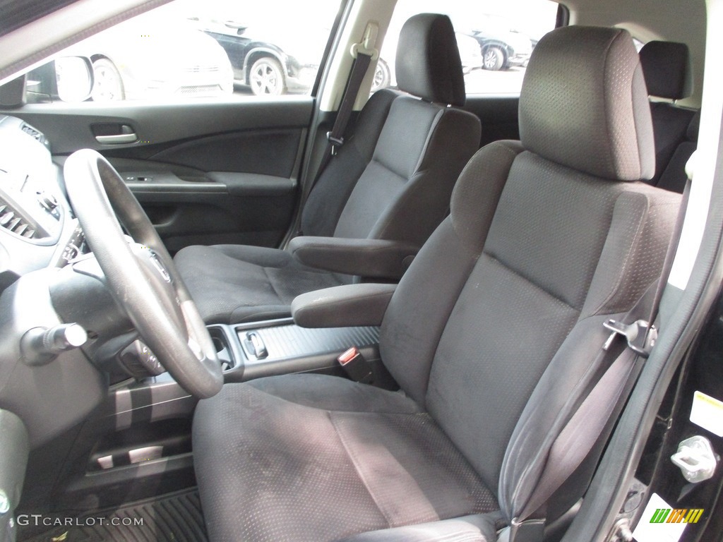 2014 CR-V EX AWD - Crystal Black Pearl / Black photo #12